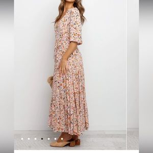 Petal & Pup Pink floral dress - NEVER WORN